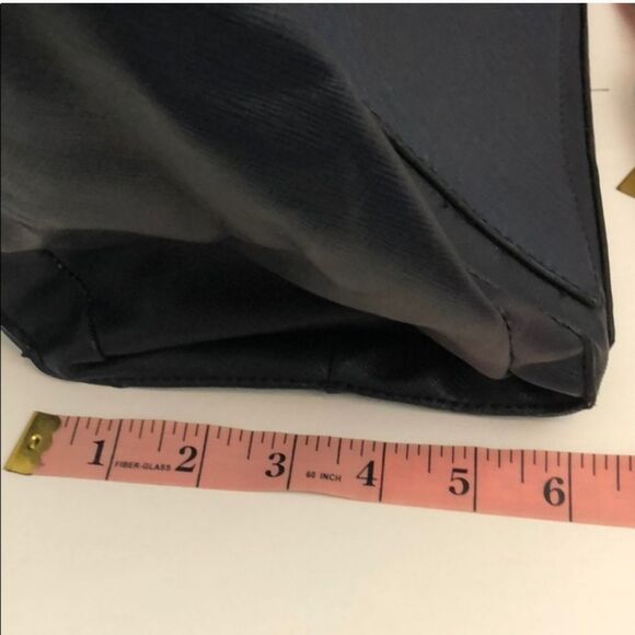 NWOT French Connection Spacious Blue Crossbody Bag Five Pockets - Picture 15 of 15